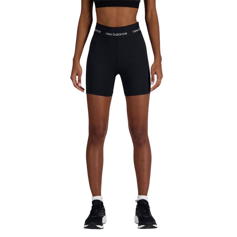 NB Sleek High Rise Sport Short 5 New Balance | WS41182BK